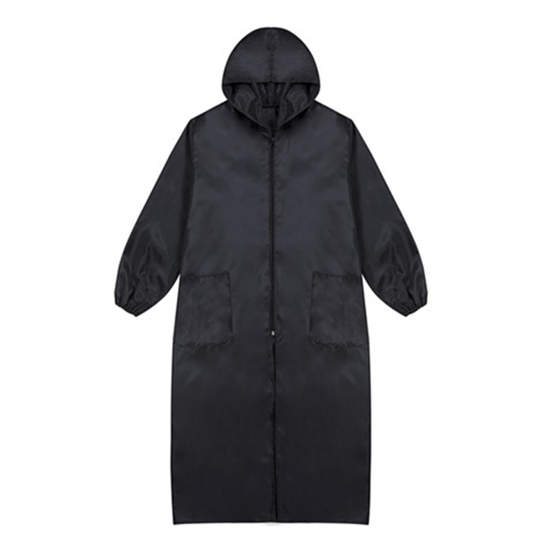 加長(zhǎng)加絨罩衣大人工作服家用廚房防水防油長(zhǎng)袖圍裙女上衣時(shí)尚春秋