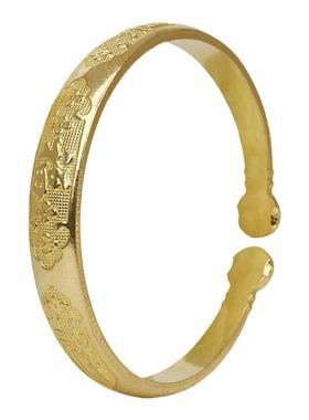 黄铜手镯女实心小码福字时尚手圈