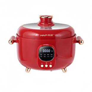 韩派三格电压力锅家用多功能鸳鸯胆双胆分隔胆电饭煲电火锅高压锅