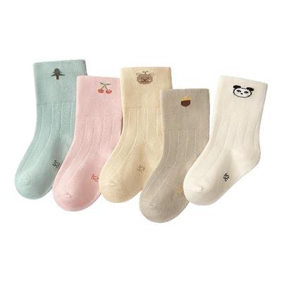 秋冬加厚毛圈婴儿袜子高弹不勒