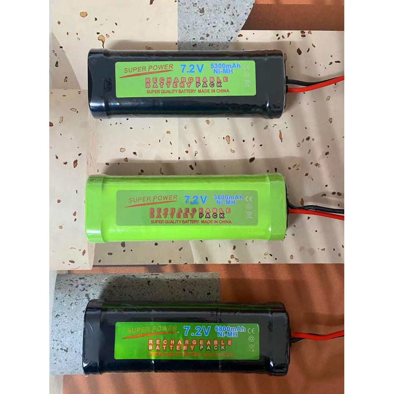 7.2V8.4V9.6V12V遥控车船SC电池越野大脚车航模车镍氢宫动力田组