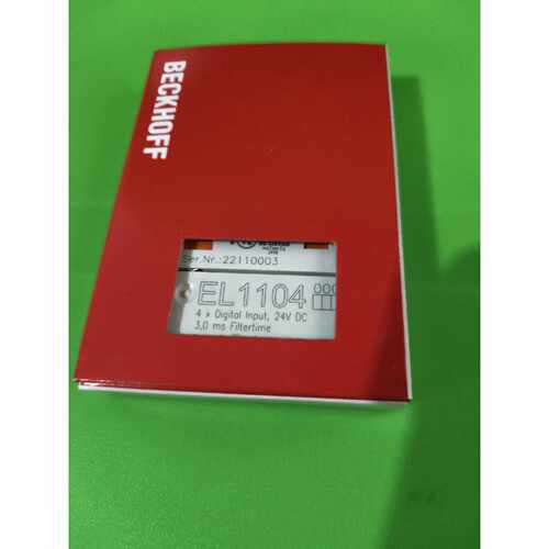 倍福模块EL1104，全新原装正品，德国制造，4路数字输入，