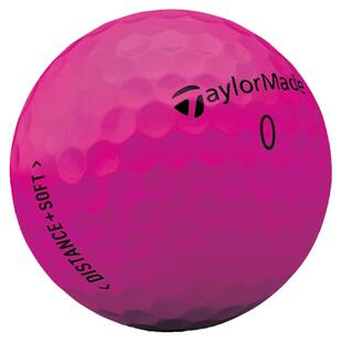 Taylormade泰勒梅高尔夫球Distance solf 彩色双层球女士golf专业