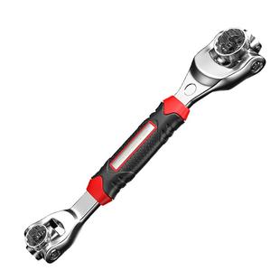 德力西电气多功能套筒扳手套装52合一10号17mm八合一万用扳手工具