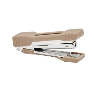 MAX美克司日本进口耐摔订书机硅胶壳外出便携20页小号钉书机省力迷你订书器自带起钉器便携10号钉学生HD-10G