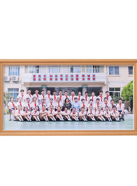 娃居现代简约实木毕业照相框