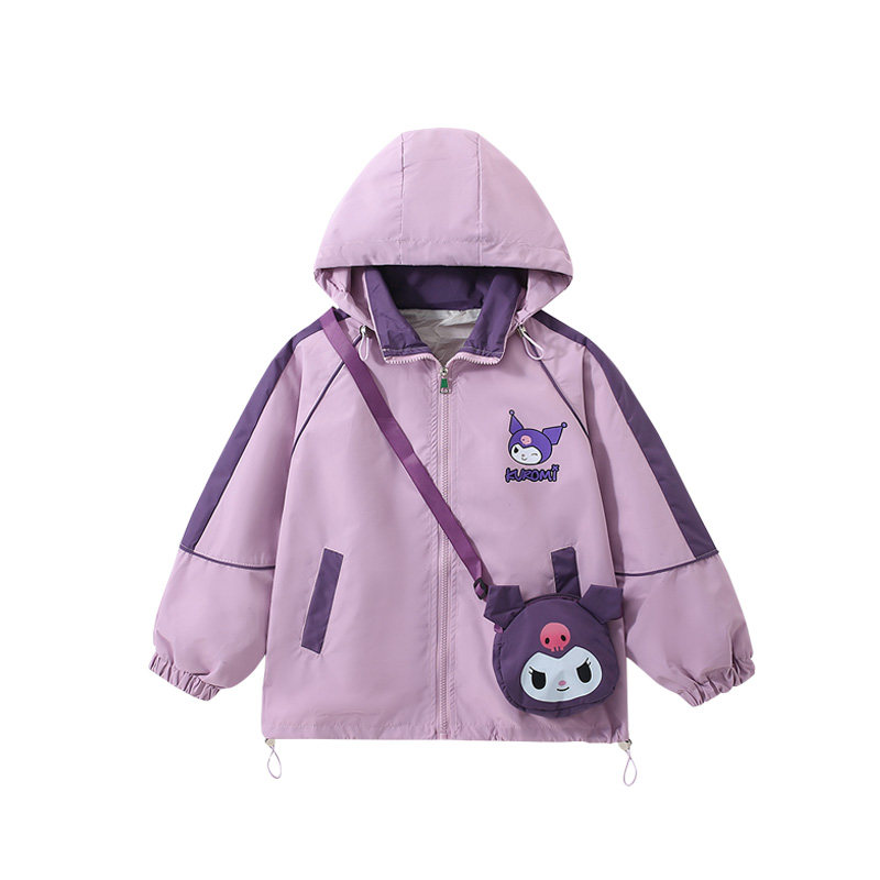 sesameclub女童库洛米连帽外套