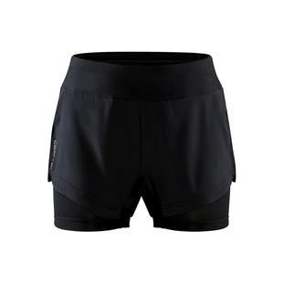 Craft训练运动短裤女装夏速干防走光透气宽松健身跑步二合一