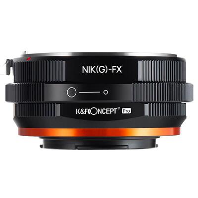 KFconcept NFG-FX转接环NF-FX 适用于尼康F口G型镜头转富士X微单相机XT5/XT6/XT303/XT50/XE5/XM5/XPRO3