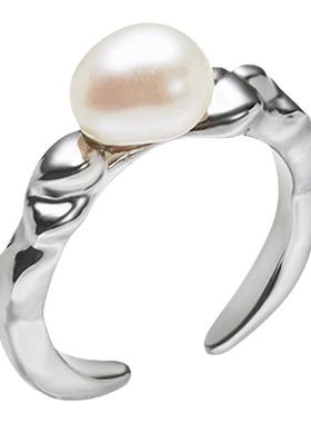 珍珠戒指PEARLONA小众设计