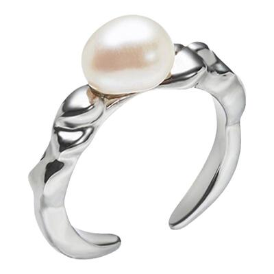 珍珠戒指PEARLONA小众设计