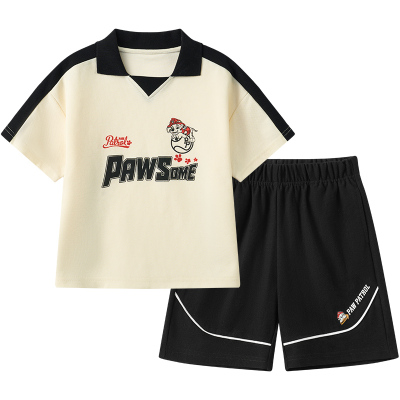 汪汪队男童夏装套装运动服