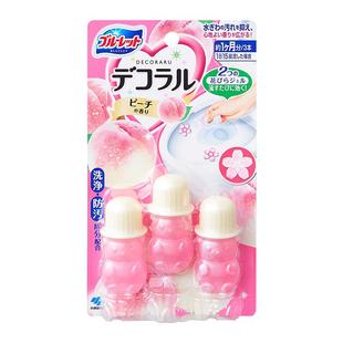日本小林制药马桶小花凝胶花瓣除臭去异味留香洁厕神器厕所清洁剂