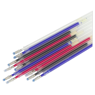 高温消失笔热消笔芯服装制衣皮革专用粗细杆白色加热自动褪色笔芯