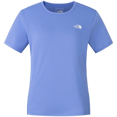 北面女速干防晒短袖T恤