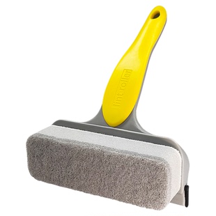 玻璃清洁神器卫生间洗手盆清洗浴室玻璃门刷子浴室玻璃水垢清洁刷