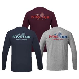 2024韩国meditation秋冬新款羽毛球服长袖男女同款运动上衣球服