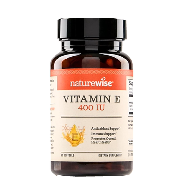 美国Naturewise维生素E软胶囊备孕妇用Ve成人口服外用正品天然型