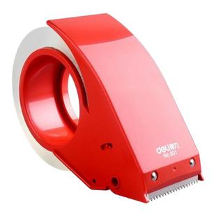 得力801金属封箱器大号透明胶带切割器快递打包神器宽封箱胶带机