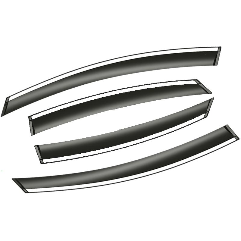 适用于现代晴雨挡悦动悦纳朗动伊兰特领动瑞纳ix35车窗挡雨板雨眉