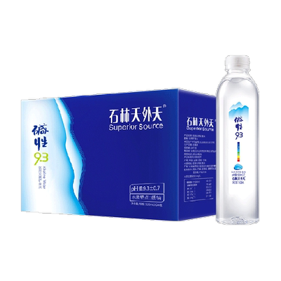 石林天外天碱性9.3矿泉水520nl*24瓶