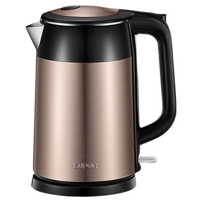 【商超同款】苏泊尔电热水壶304不锈钢家用烧水壶大容量开水壶