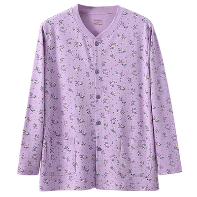 中老年人秋衣女内穿纯棉