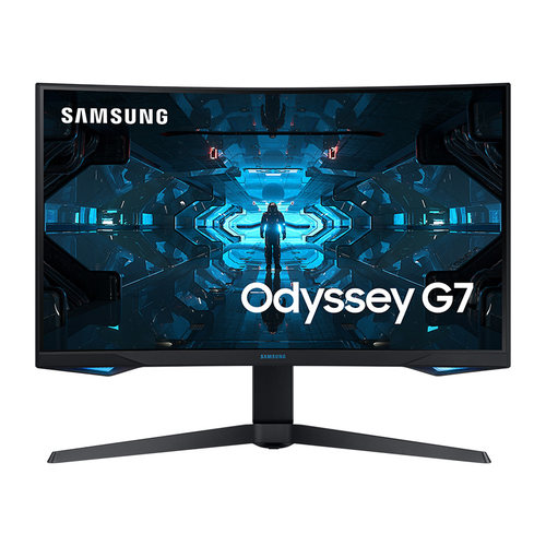 三星玄龙骑士G7 C32G75TQSC 32寸2K 240HZ HDR QLED电竞显示器C27