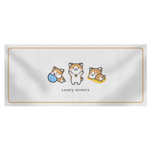 热水器遮挡帘暖气片天然气管道遮丑帘子储物柜简约装饰布帘魔术贴