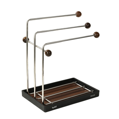 厨房抹布沥水架不锈钢家用置物架