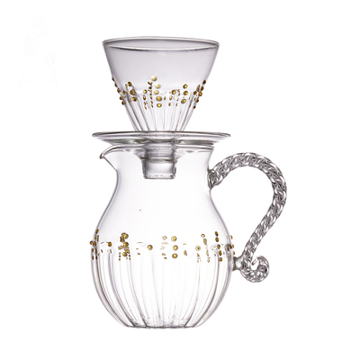 雅雅高硼硅耐高温手冲咖啡壶套装