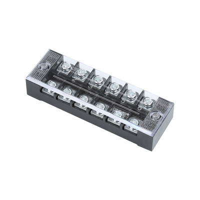 正泰接线端子TB-2506 接线排端子排25A 6位TB2506 接线板阻燃铜件