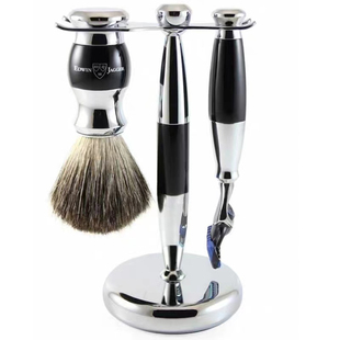 官方授权 英国edwin jagger手动刮胡复古剃须刀套装送男士礼物