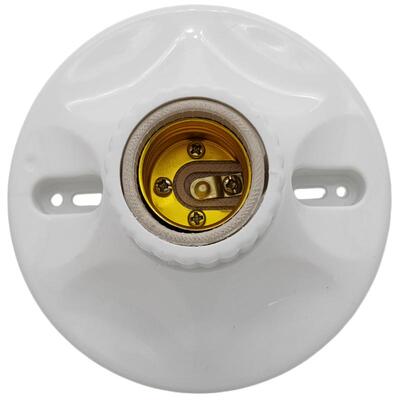 狸科E27螺口灯座内胆陶瓷