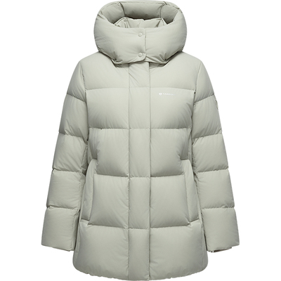 坦博尔中长款羽绒服女2025