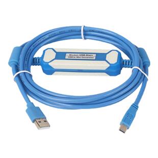 艾莫迅适用三菱Q松下汇川plc编程电缆miniusb数据线 USB-Q06UDEH