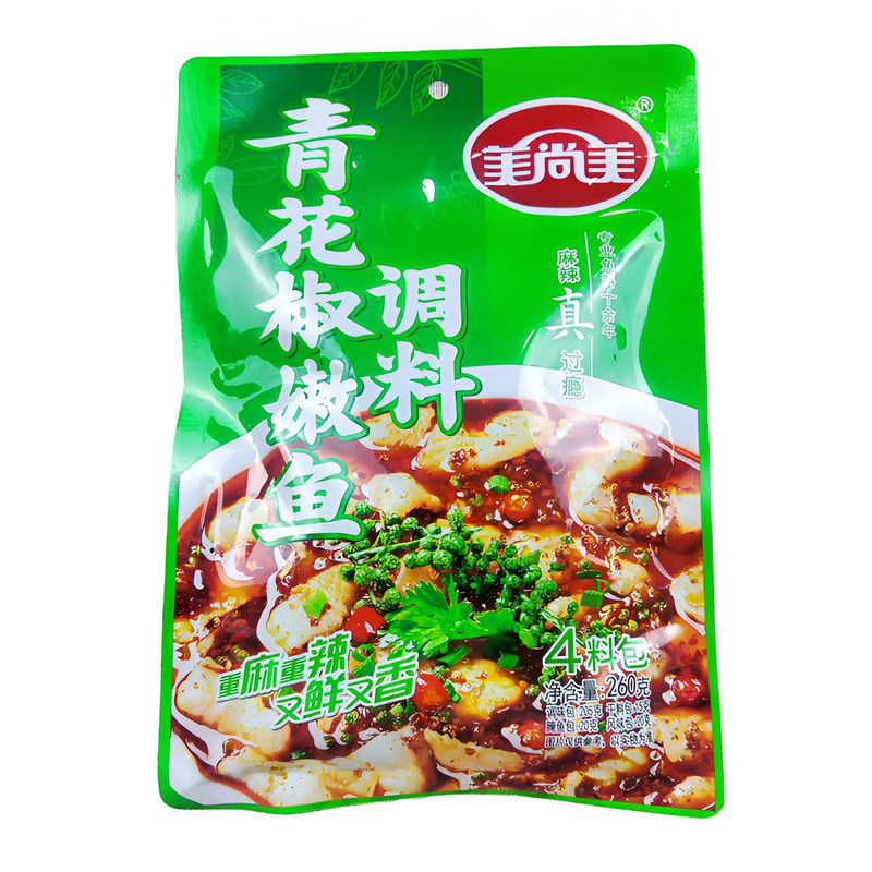 美尚美调味料四川青花椒嫩鱼火锅