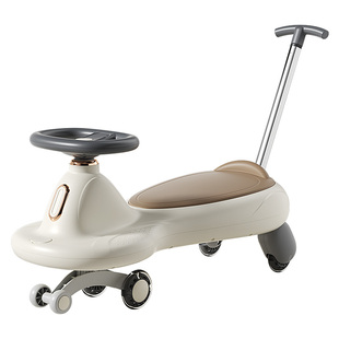 扭扭车儿童2026新款大人可坐双人婴儿防侧翻溜溜车1岁宝宝妞妞车