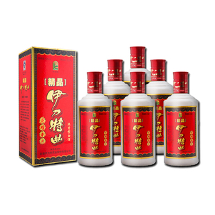 新疆伊力 精品伊力特曲52度绵柔白酒英雄本色500mL*6瓶整箱口粮酒