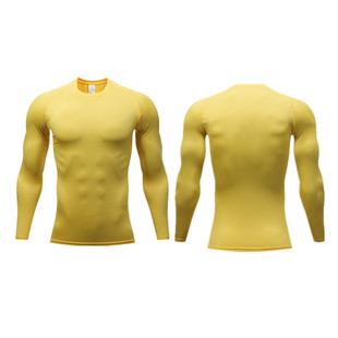 篮球运动紧身衣男长袖足球跑步健身训练服速干透气高弹压缩打底衣