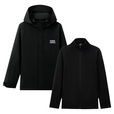 影视飓风抓绒内胆三合一冲锋衣