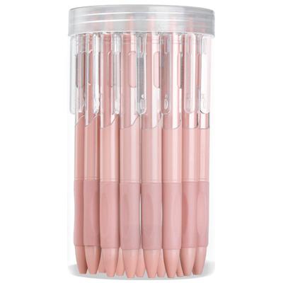 按动中性笔桶装刷题笔高颜值ins