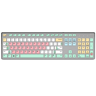 键盘贴纸按键贴膜键帽台式笔记本快捷键指法五笔泰俄韩语繁体仓颉