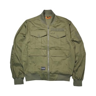 MAGFORCE麦格霍斯C1112工装外套修身潮流男立领螺纹春秋薄夹克