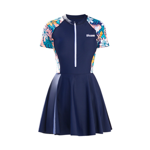 泳衣女士泡温泉2026年新款高级感连体爆款泳装微胖遮肉大码游泳衣