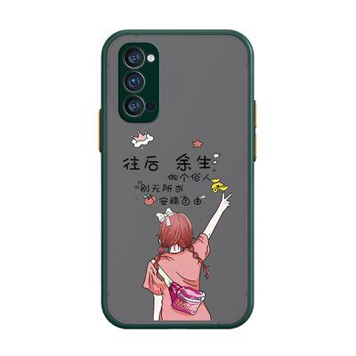 opporeno4软胶少女潮牌可爱