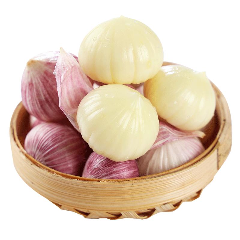 云南紫皮蒜独头批发新鲜5斤