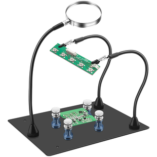 鹿仙子焊接支架维修夹台手机主板夹具电路板固定器pcb辅助万向夹