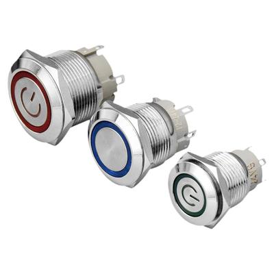 自锁按钮开关电源符号