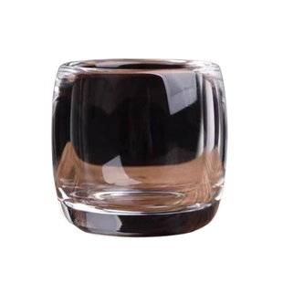 水晶杯玻璃杯加厚养生中式茶杯不烫手主人杯品茗个人专用小板指杯